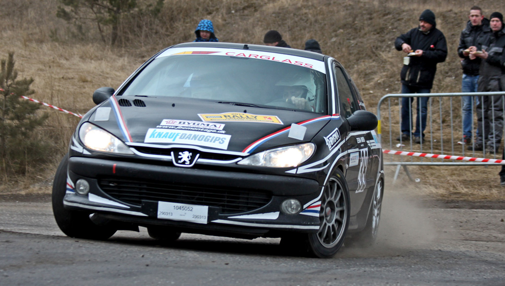 John og Johnni B. Christensen ser frem til DM-rallydebuten på MNJ-hjemmebane.
(Foto: Finn Bojer)